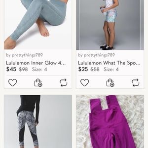Lululemon size 4 bundle
